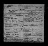 Death Certificate for Hilma Partanen Simila.